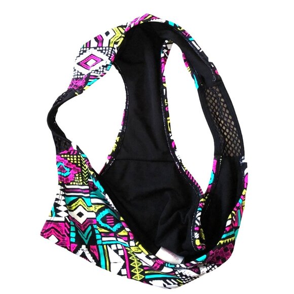 Xhilaration Womens Aztec Print Bikini Bottom XL Black/Multicolor - Picture 6 of 6